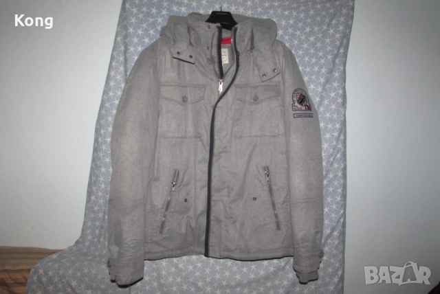 мъжко Оригинално Tom Tailor парка Германия Найки бомбер яке Том Тейлър Nike , снимка 3 - Якета - 52803366