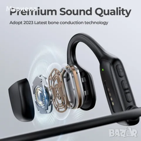 Слушалки с костна проводимост, Bluetooth 5.3 ; 32GB Памет / IP68 / Слушалки за плуване, снимка 8 - Bluetooth слушалки - 49663285