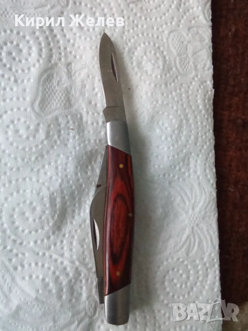 Джобно ножче сгъваем високо качество 53432, снимка 5 - Антикварни и старинни предмети - 53503654