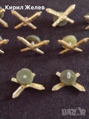 Военни вензели 10 броя на АРТИЛЕРИСТ от соца за КОЛЕКЦИЯ ДЕКОРАЦИЯ 42779, снимка 9 - Колекции - 43711720