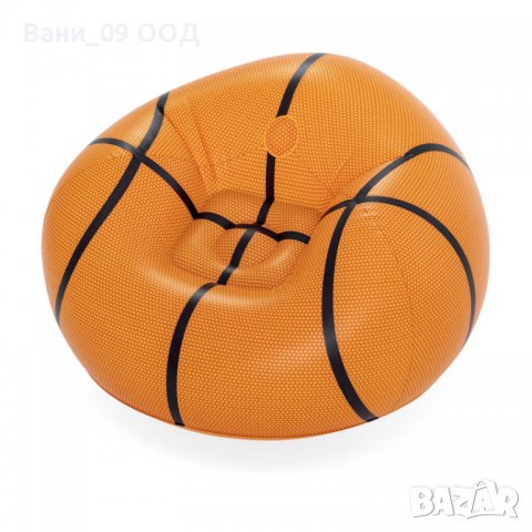 Надуваемо кресло баскетболна топка, снимка 3 - Дивани и мека мебел - 36607207
