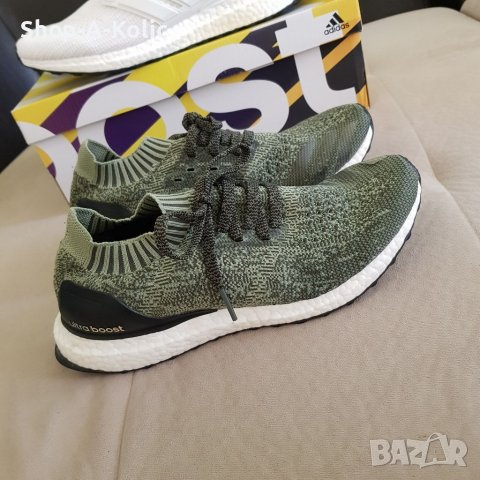 Original ADIDAS Ultra Boost Uncaged "Olive Green", снимка 5 - Маратонки - 38507609
