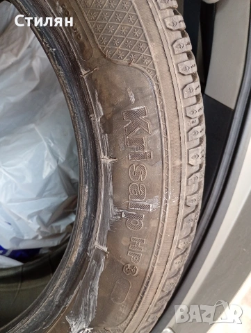 2 броя зимни гуми Клебер 205/55/16, снимка 3 - Гуми и джанти - 53287299