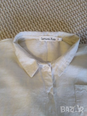 Детска дълга ризка с дантела, снимка 3 - Детски ризи - 26661338