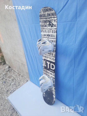 Сноуборд LTD Trust Anti Cam Cap 154см с автомати. , снимка 8 - Зимни спортове - 52464909