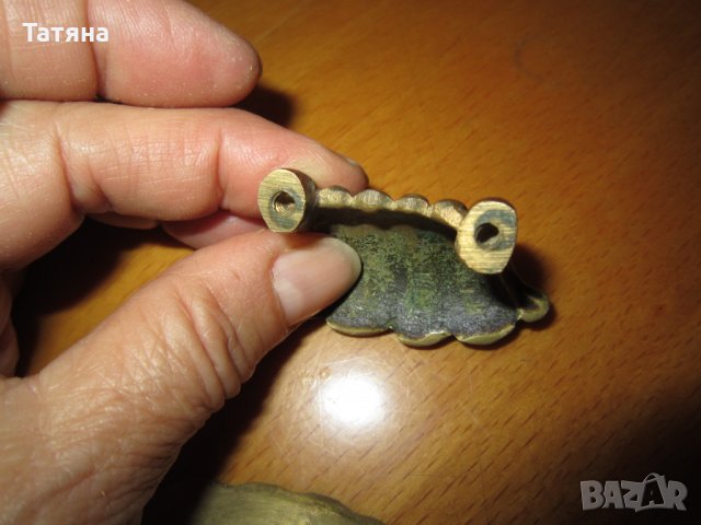 ОБКОВ  ОТ СЪСТАРЕН МЕСИНГ /дръжки за мебели/ ; ОРНАМЕНТИ за декорация  ;, снимка 17 - Други стоки за дома - 13969375