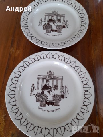 Стара порцеланова чиния,чинии, снимка 3 - Антикварни и старинни предмети - 32712087