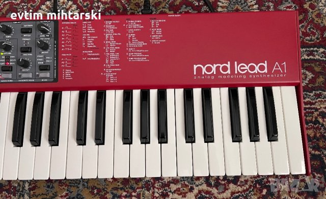 Clavia Nord Lead A1 Analog Modeling Synthesizer, снимка 4 - Синтезатори - 43393035
