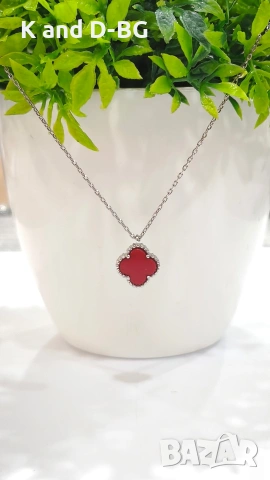 сребърно колие, снимка 2 - Колиета, медальони, синджири - 53239773