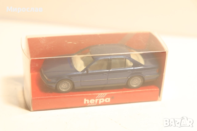HERPA H0 1/87 BMW 7 МОДЕЛ КОЛИЧКА ИГРАЧКА, снимка 3 - Колекции - 52891867