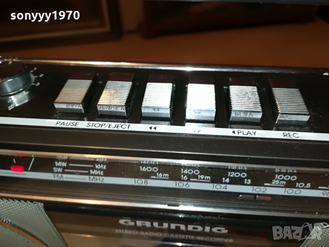 grundig rcr55 germany 2706212127, снимка 11 - Радиокасетофони, транзистори - 33350489