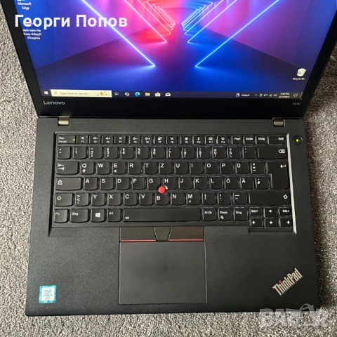 Lenovo ThinkPad T470 - 14''FHD, i5-6300u, 8GB RAM, 256GB NVMe PCIe SSD, снимка 3 - Лаптопи за работа - 52680276