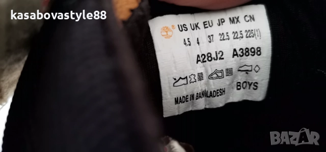 Ниски боти Timberland 37 н. , снимка 5 - Дамски боти - 52245319