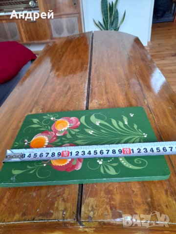 Стара декоративна дъска, снимка 6 - Други ценни предмети - 33080352