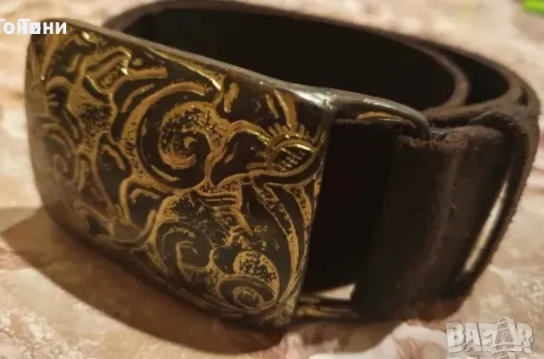 S. Oliver Оригинал Нов Дамски Италиански Колан от Естествена Кожа 110см.  , снимка 9 - Колани - 48966831