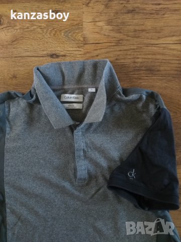 calvin klein - страхотна мъжка тениска КАТО НОВА, снимка 2 - Тениски - 37402798