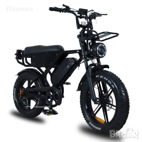 НОВО!! Електрически велосипед Vomo V90 Max 1000W 48V/28Ah 50км. ч. , снимка 9 - Велосипеди - 53270916