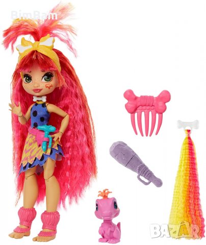 Кукла с приятел CAVE CLUB Mattel - EMBERLY, снимка 6 - Кукли - 34940689