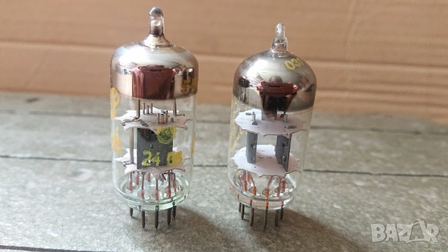 Радиолампи RFT ECC81, TESLA ECC82. , снимка 3 - Ресийвъри, усилватели, смесителни пултове - 51583318