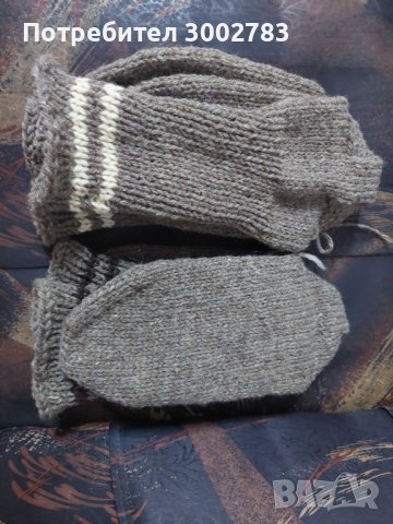 Плетени, вълнени шушони(чорапи), снимка 3 - Други - 43454093