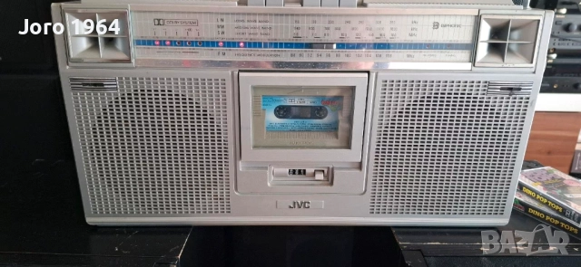 Промоция!!! Качествен касетофон JVC RC 656L Boombox, Ghetoblaster