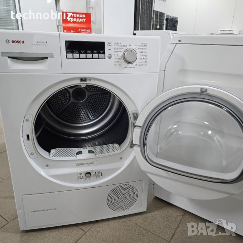 Немска инверторна сушилня с термопомпа Bosch Serie 4 8кг - ГАРАНЦИЯ, снимка 4 - Сушилни - 43185078