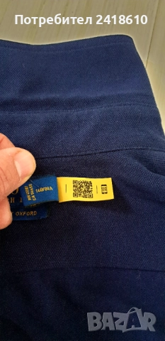 POLO Ralph Lauren Oxford Knit Pique Cotton Womens Size S НОВО ! ОРИГИНАЛ! Дамска Риза!, снимка 4 - Ризи - 52576986