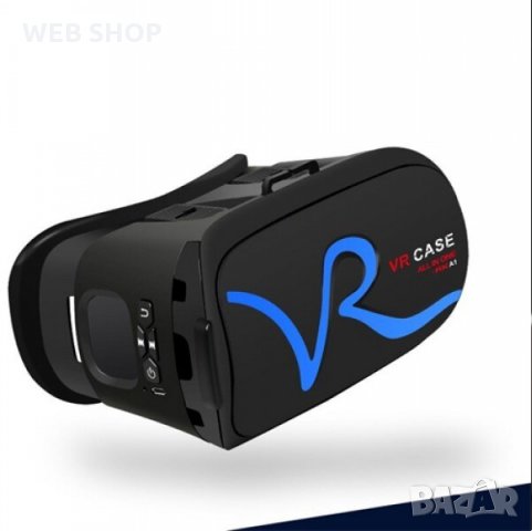 VR Case очила за виртуална реалност с вградено дистанционно, снимка 3 - 3D VR очила за смартфон - 32549707