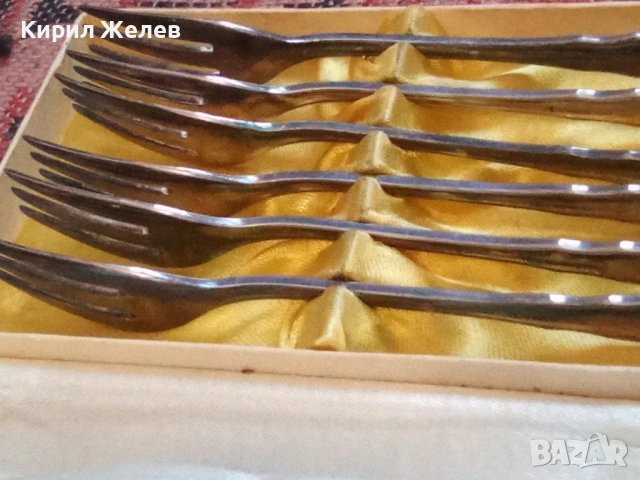 Комплект малки вилици 26969, снимка 12 - Антикварни и старинни предмети - 53389135