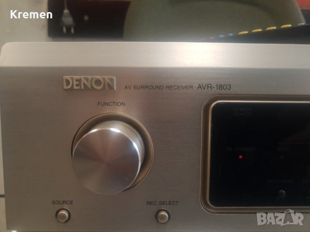 Усилвател DENON AVR-1803, снимка 5 - Ресийвъри, усилватели, смесителни пултове - 42936875