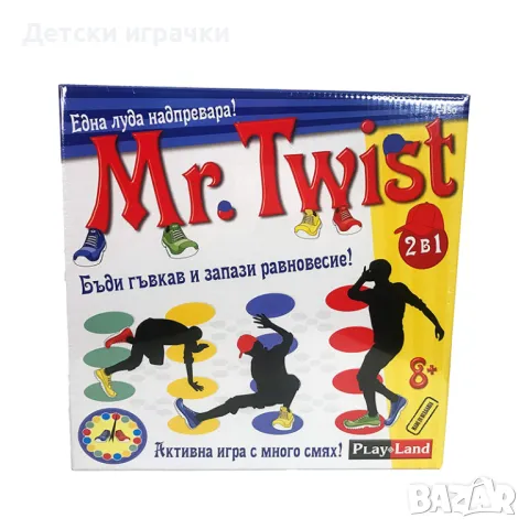  Настолна игра Туистър Mr.Twist 8+ , снимка 3 - Игри и пъзели - 48971127