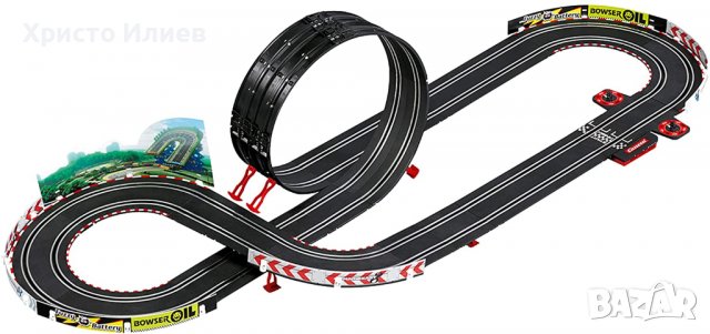 Carrera Mario Kart 8 Супер Марио Аутобан Автомобилна Състезателна Писта, снимка 4 - Коли, камиони, мотори, писти - 39289285