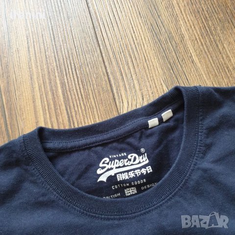 Страхотна мъжка тениска SUPERDRY размер M, снимка 4 - Тениски - 37301011
