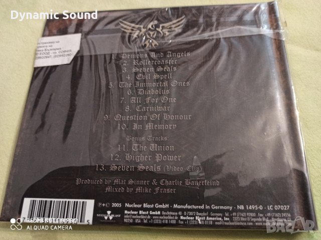 СД -  Primal Fear ‎– Seven Seals , снимка 2 - CD дискове - 29050175