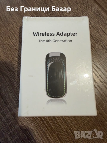 Нов Безжичен адаптер 2 в 1 за CarPlay и Android Auto 4-то поколение, WiFi 5.8GHz, Bluetooth 4.2, USB