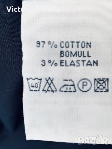 Стилна спортна черна рокля POLARN O. PURET Швеция, снимка 4 - Рокли - 44134461