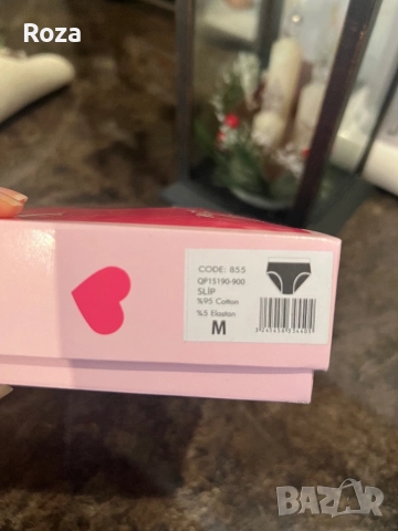 Дамски памучни гащи, снимка 3 - Бельо - 52575144