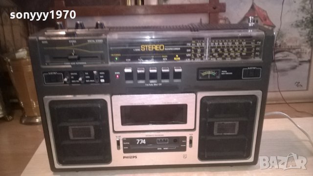 philips 774 ретро колекция-внос швеицария, снимка 9 - Радиокасетофони, транзистори - 27488523