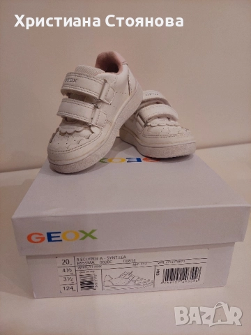 Geox сникърси, снимка 3 - Бебешки обувки - 51606022
