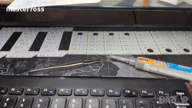 LED панел за плафон за Honda Civic 8, Jazz I и II, Accord 8, CR-V FR-V, снимка 4 - Аксесоари и консумативи - 48758118