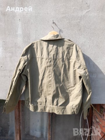 Стара военна,танкистка куртка, снимка 5 - Антикварни и старинни предмети - 40612576