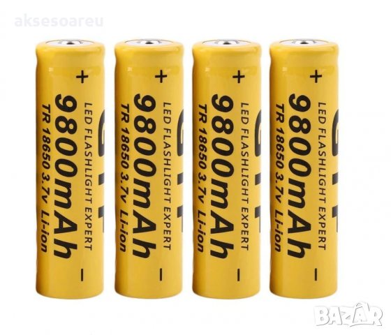 1 бр. 3.7V 18650 9800 mAh литиево-йонна акумулаторна батерия за LED фенерче челник лазер електронни , снимка 18 - Батерии, зарядни - 38251010