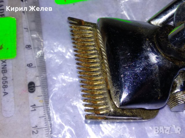 Стара ВИНТИДЖ МЕХАНИЧНА РЪЧНА МАШИНКА за ПОДСТРИГВАНЕ от РАННИЯ СОЦ в КИТАЙ - MADE in CHINA 29330, снимка 2 - Антикварни и старинни предмети - 43980763