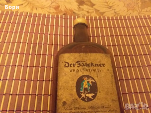 " Der Falkner " DDR WHISKY  0,7 L, снимка 5 - Други ценни предмети - 28058195