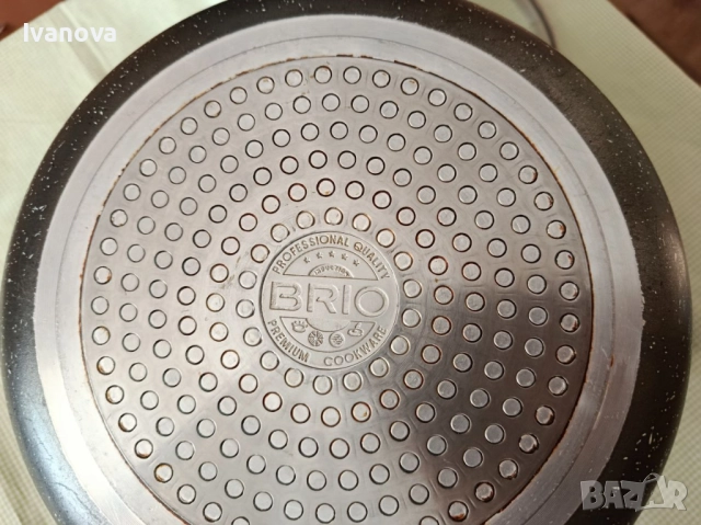 Тенджера BRIO с мраморно незалепващо покритие, снимка 4 - Съдове за готвене - 52312807