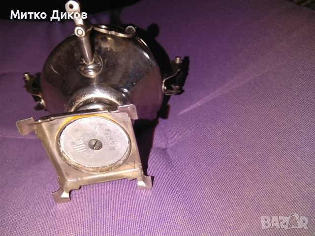 Самовар 1970г СССР декоративен миниатюрен за украса, снимка 11 - Антикварни и старинни предмети - 44050528