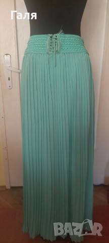 Дълга пола солей, размер ХЛ, снимка 2 - Поли - 51963186