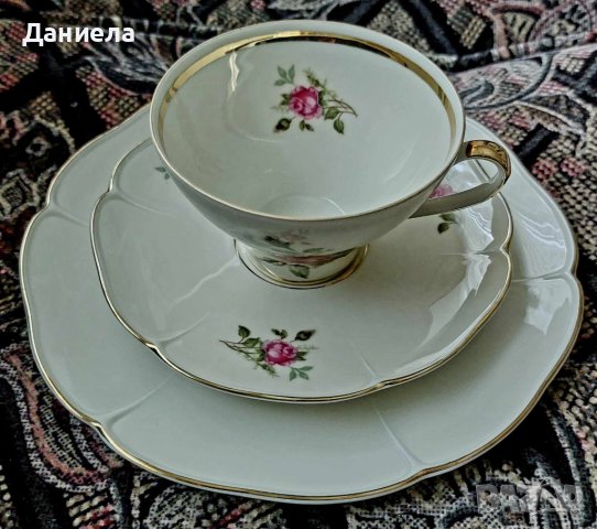 Троен сет Weissen stadt Bavaria, снимка 5 - Антикварни и старинни предмети - 43516745