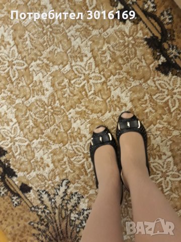 черни дамски обувки, снимка 8 - Дамски ежедневни обувки - 32381323