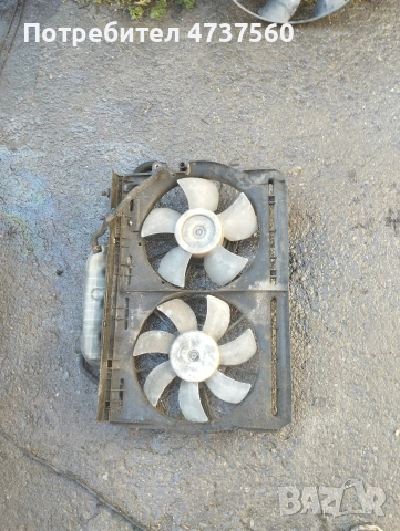 перка за охлаждане на радиатора за тоиота Авенсис 2.2дозел 2007 г , снимка 2 - Части - 53484767